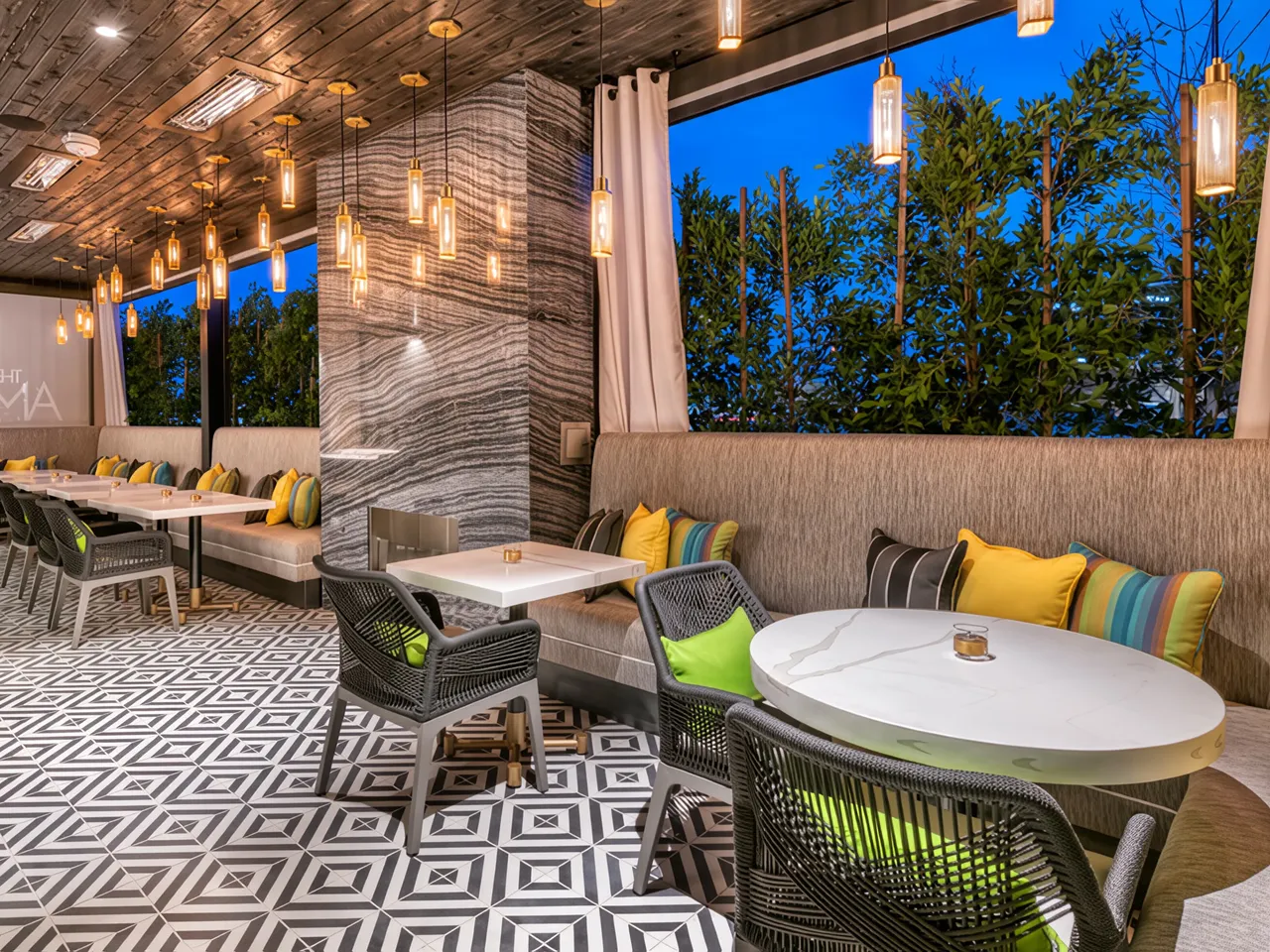 Terrace private dining room