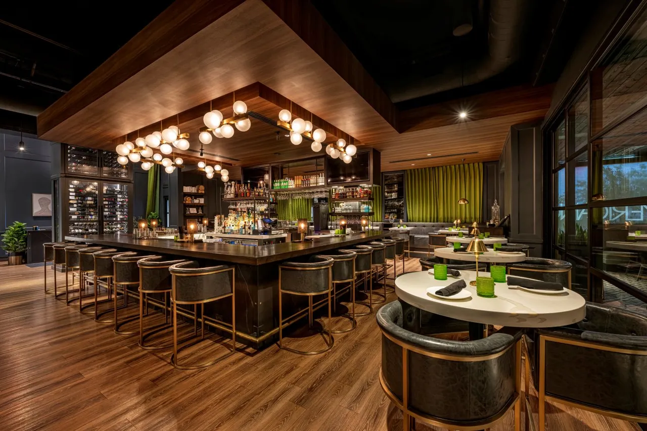 The Americano dining room