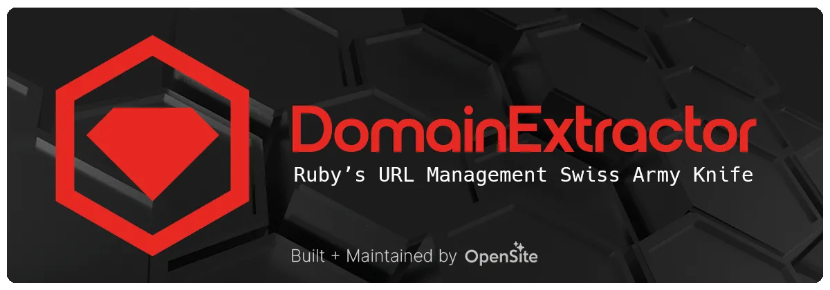 Domain Extractor and Parsing Ruby Gem